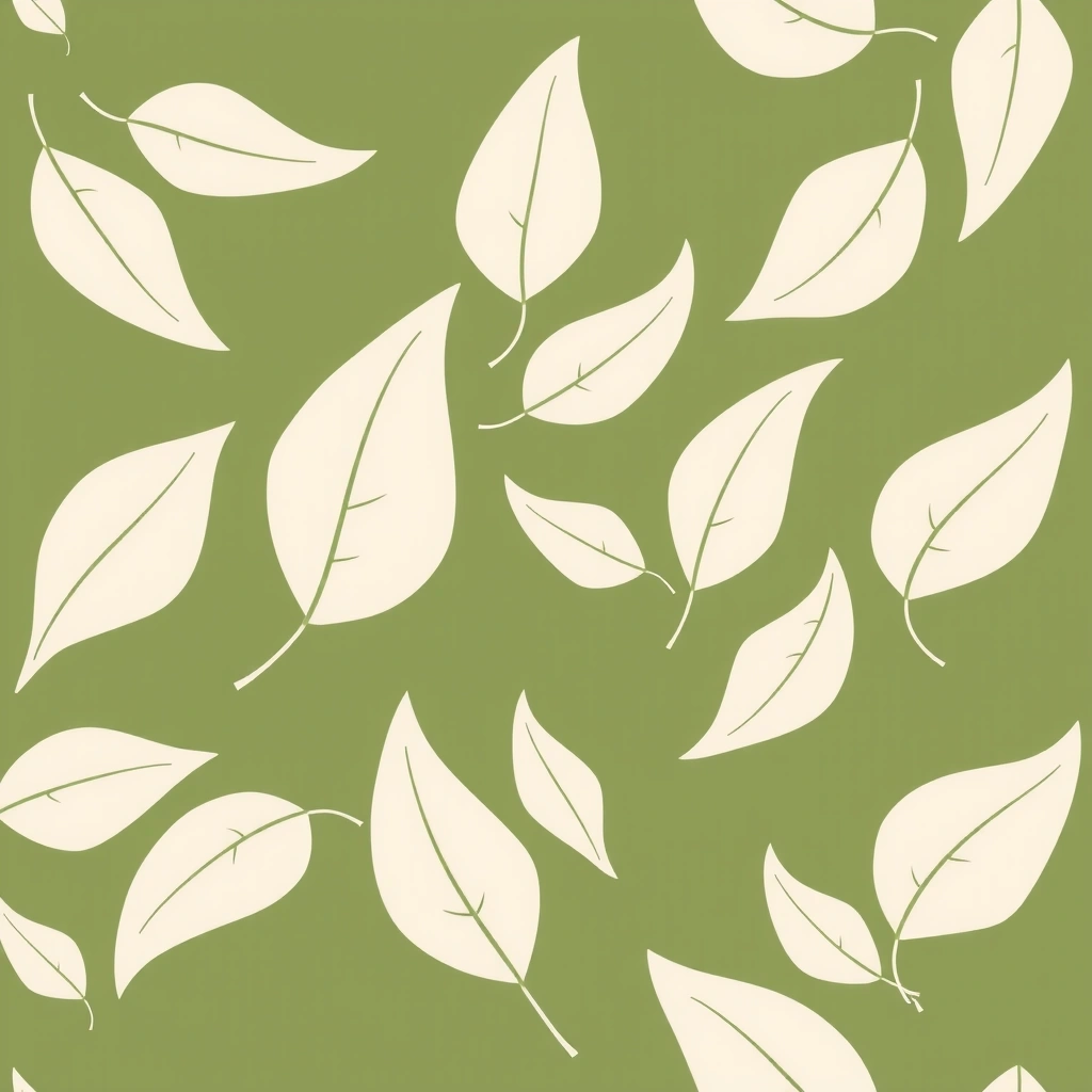 Botanical background accent